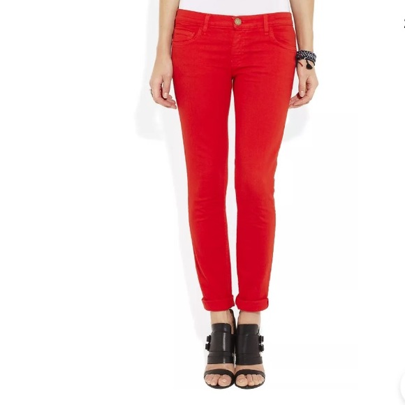 New CURRENT/ELLIOT THE ROLLED SKINNY Low Rise Jeans - Picture 3 of 8